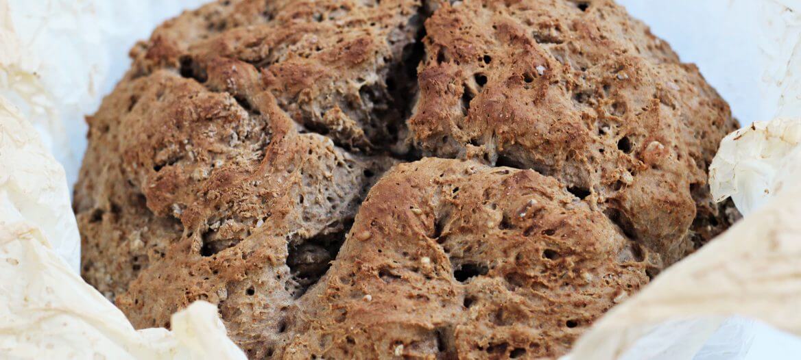Pane alla soda/ Soda bread.
