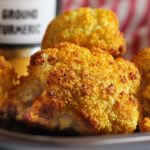 Cavolfiore croccante al curry/ Crunchy curry cauliflower.