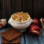 Zuppa di cipolla di Aalst/ Onion soup Aalst style.