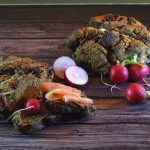 Soda bread segale e castagne/ Chestnut & rye soda bread.