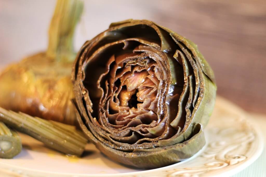 Carciofi in umido/ Stewed artichokes