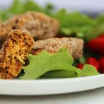 Crocchette vegan ceci e carote/ Vegan chickpeas & carrots patties.
