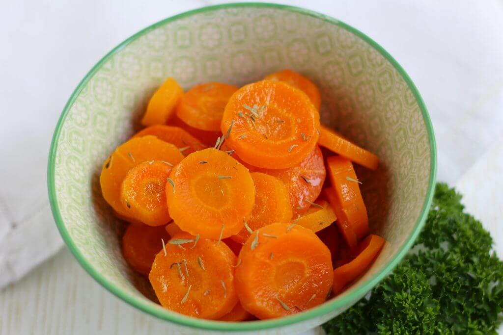 Carote all'acqua gassata/ Sparkling water carrots.