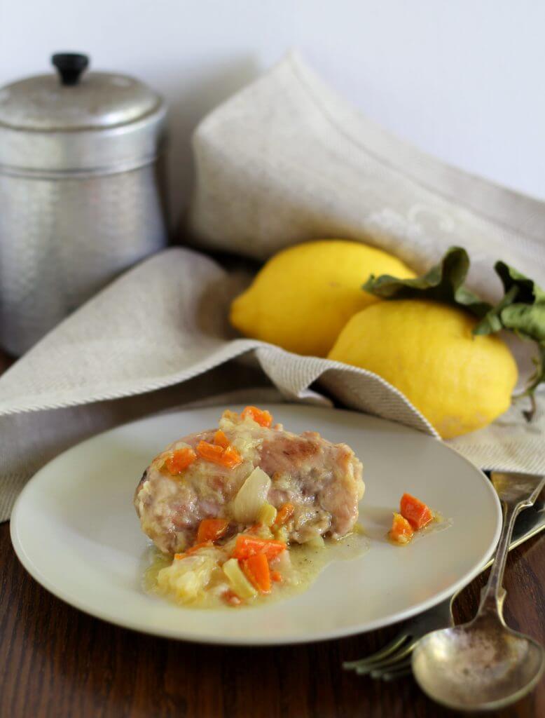 Pollo al limone della nonna. / My grandma's lemon chicken.