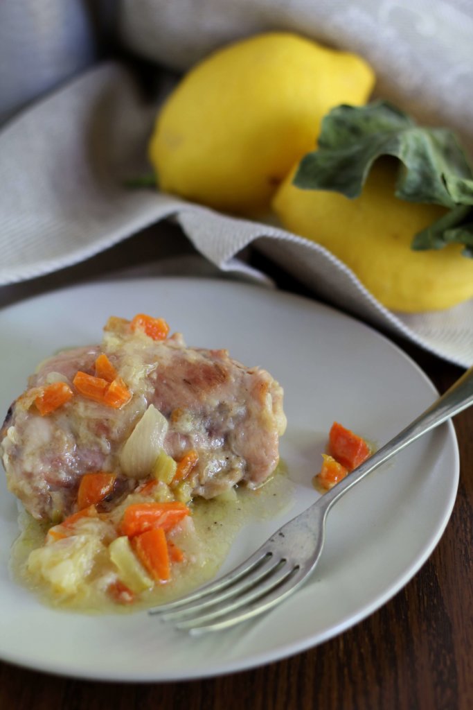 Pollo al limone della nonna. / My grandma's lemon chicken.