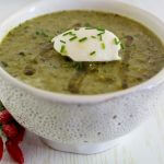 Vellutata di lattuga.