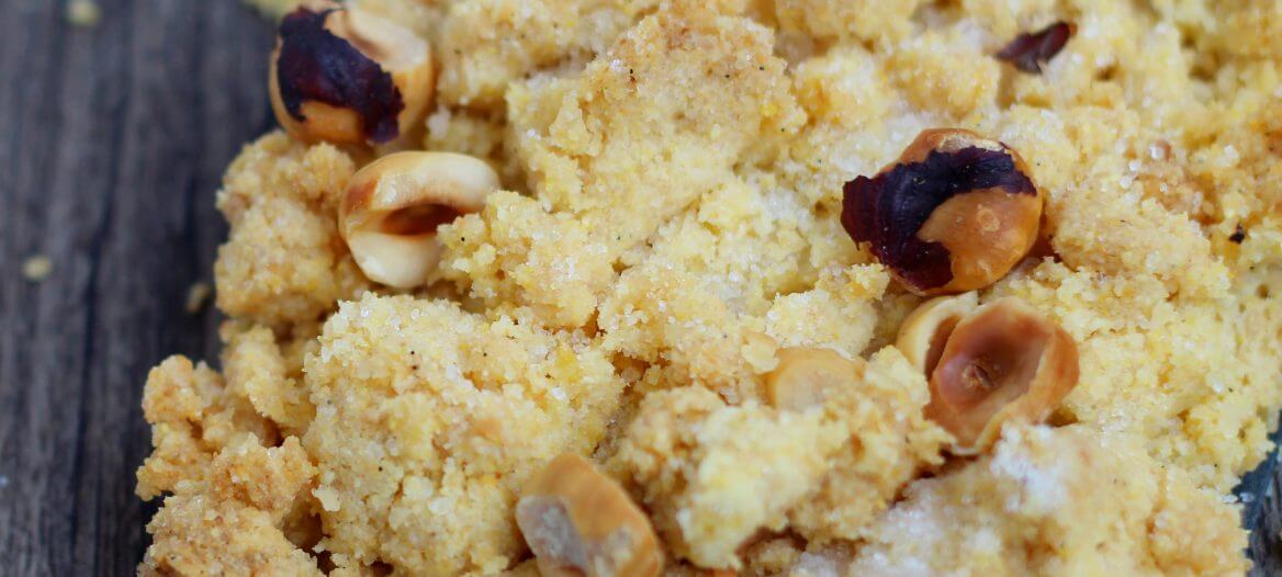 Sbrisolona mantovana/ Sbrisolona, crumble cake from Mantua.