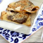 Chickpea's flour gluten free crêpes.