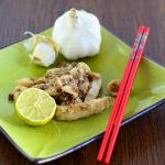 Calamari aglio e pepe, ricetta thai/ Thai style garlinc and pepper calamari.