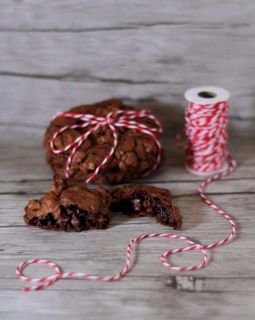 Cookies morbidi cioccolato e caffè/ Chewy chocolate & coffee cookies.