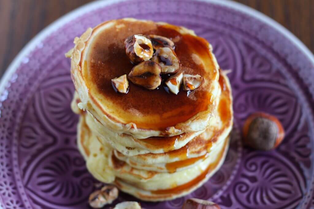 Sweet pumpkin pancakes.