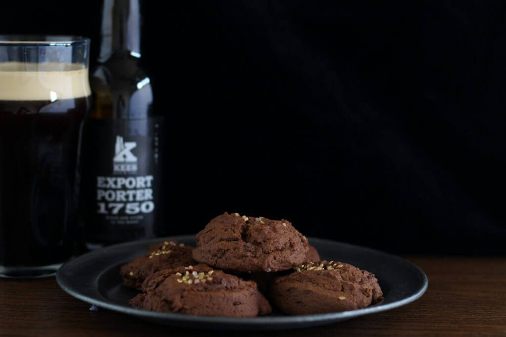 Porter beer & chocolate cookies.