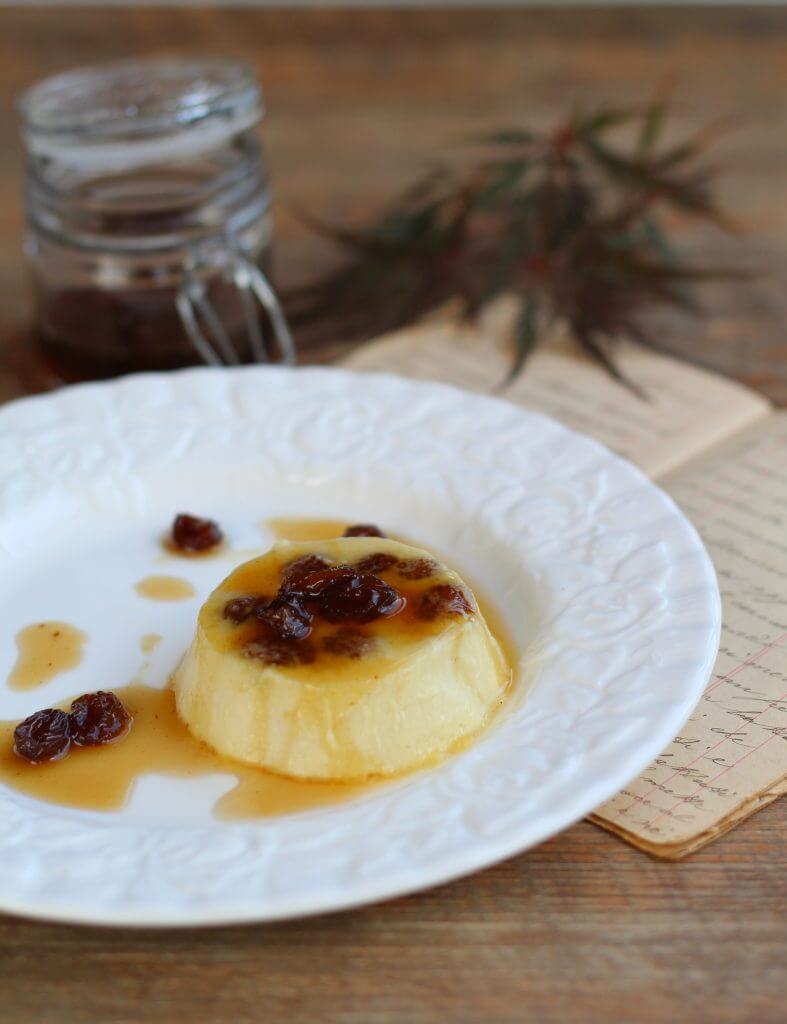 Coconut mini puddings.