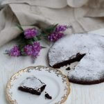 Flourless gluten free chocolate cake.