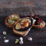 Mixed crostini, Italian pub food.
