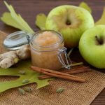 Spiced apfelmus, German apple sauce.