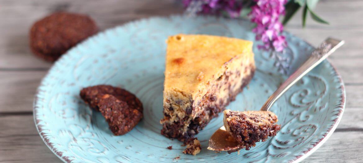 Cheese-cake marmorizzato.