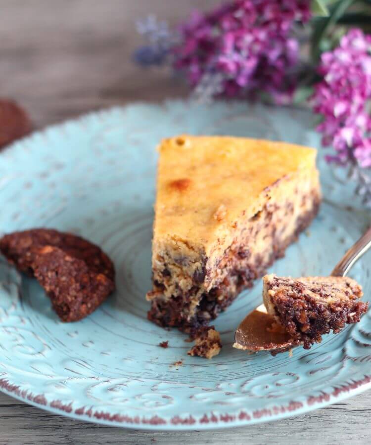 Cheese-cake marmorizzato.
