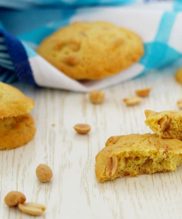 Biscotti alle arachidi salate.