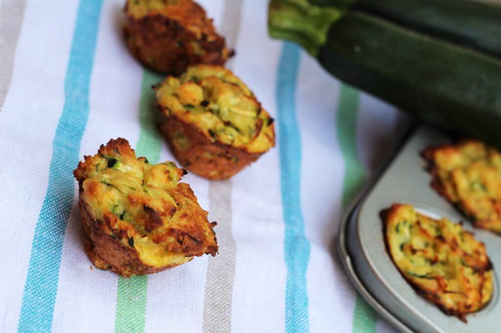 Zucchini bites.