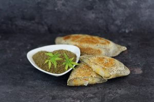 Dutch piadina turnovers.