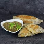 Dutch piadina turnovers.