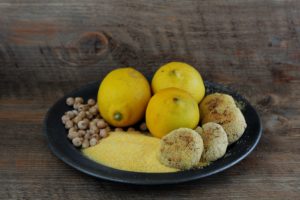 Zesty legume patties