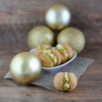 Salty Lady’s Kisses ( salty almond sandwich cookies).