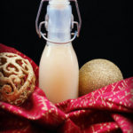 Eggnog liquor.