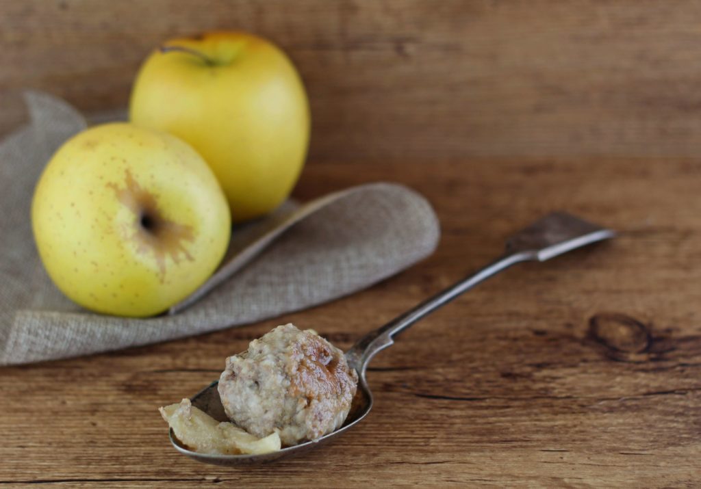 Pork and apple meatballs