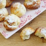 Ricotta cheese and lemon soft cookies.