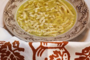 Passatelli romagnoli in brodo