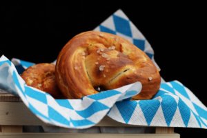 Brezel con lievito madre