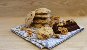 Cookies cioccolato e noci