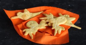 Crackers di mais versione Halloween
