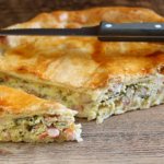 Pie inglese uova e pancetta.
