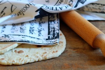 Wrap di farina bianca.