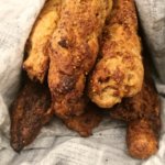 Walnut and fig breadsticks.