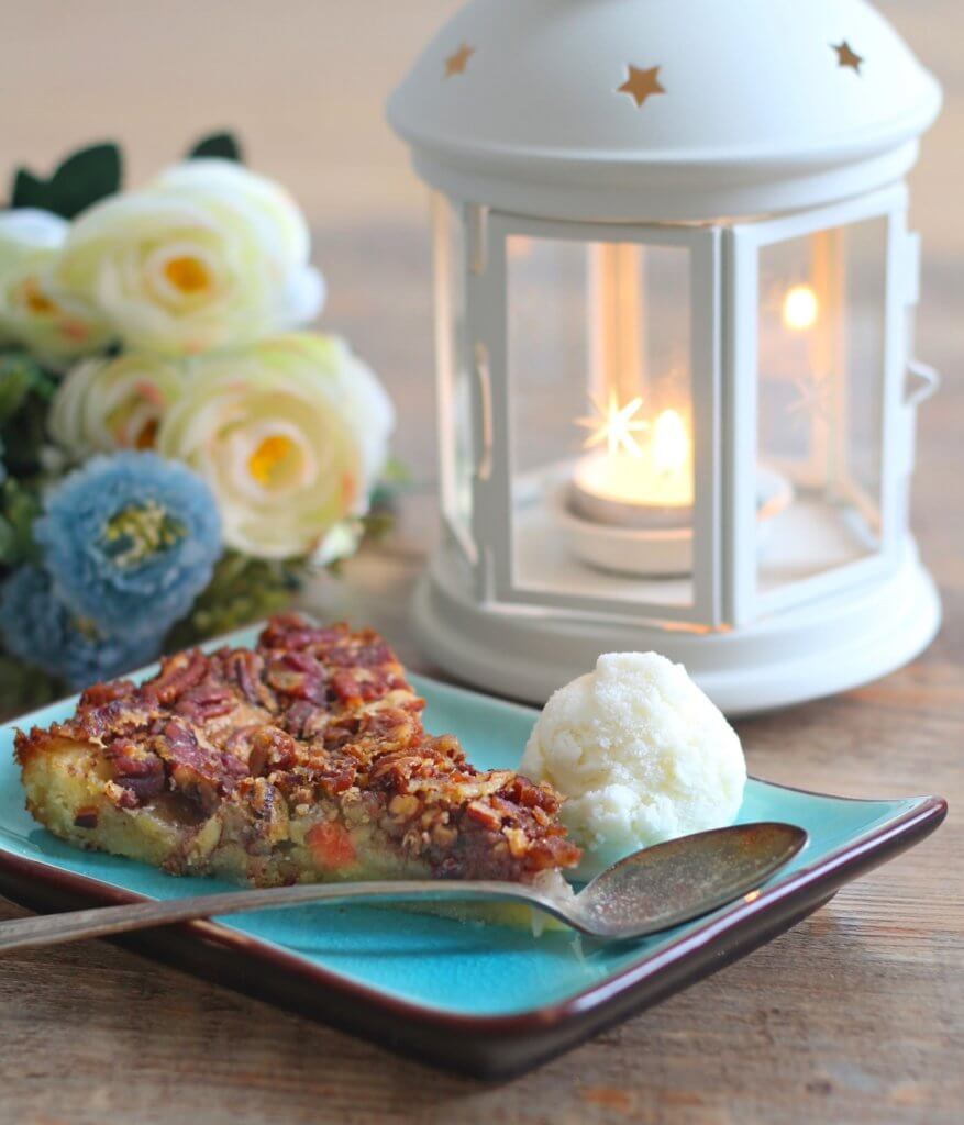 Torta di noci pecan.