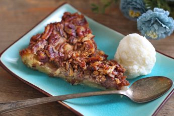 Torta di noci pecan.
