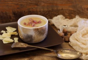 Vellutata di cavolfiore.