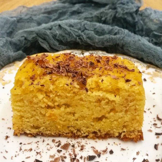 Torta irlandese cotta al vapore.