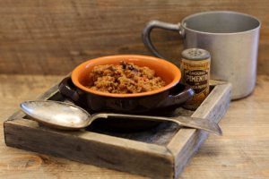 Chili con carne, ricetta del " Texas red".