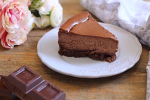 Chocolate cheesecake by Martha Stewart