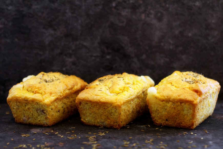 Mini plum- cake carote e cumino.