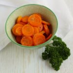 Sparkling water carrots.