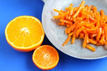 Orange sauteed carrots.