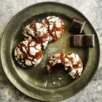 Chocolate crinkle cookies.