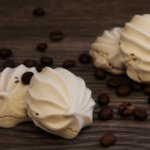Coffee meringues.