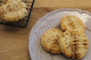 Crumbly tahin cookies from Yotam Ottolenghi.